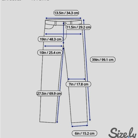 Vintage L.A. Blues Women’s Jeans 10P Light Blue Straight Leg Zip Button Pockets - Picture 8 of 10